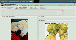 Desktop Screenshot of edward-x-alphonse.deviantart.com