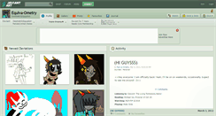 Desktop Screenshot of equiva-ometry.deviantart.com