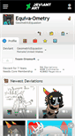 Mobile Screenshot of equiva-ometry.deviantart.com