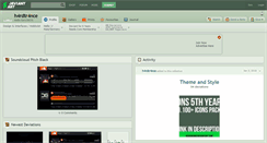 Desktop Screenshot of h4rdtr4nce.deviantart.com