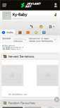 Mobile Screenshot of ky-baby.deviantart.com