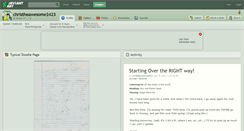 Desktop Screenshot of christheawesome2423.deviantart.com