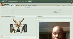 Desktop Screenshot of mondless.deviantart.com