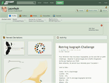 Tablet Screenshot of lauwfeyh.deviantart.com