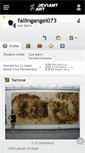 Mobile Screenshot of fallingangel073.deviantart.com