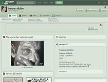 Tablet Screenshot of luannavidolim.deviantart.com
