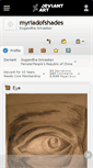 Mobile Screenshot of myriadofshades.deviantart.com