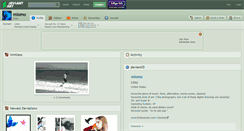 Desktop Screenshot of miomo.deviantart.com