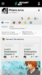 Mobile Screenshot of phlare-arca.deviantart.com