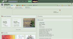 Desktop Screenshot of lotharhex.deviantart.com