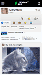 Mobile Screenshot of celticstrm.deviantart.com