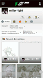 Mobile Screenshot of miller-light.deviantart.com