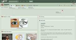 Desktop Screenshot of nomoshi.deviantart.com