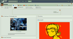 Desktop Screenshot of nockor.deviantart.com