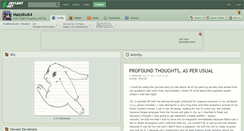 Desktop Screenshot of mazoku64.deviantart.com