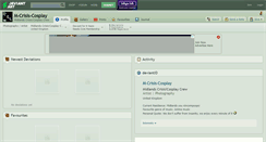Desktop Screenshot of m-crisis-cosplay.deviantart.com
