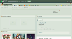 Desktop Screenshot of lindsayfckyeah.deviantart.com