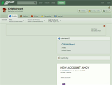Tablet Screenshot of chibiatheart.deviantart.com