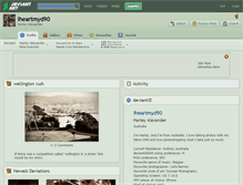Tablet Screenshot of iheartmyd90.deviantart.com