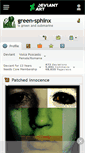 Mobile Screenshot of green-sphinx.deviantart.com