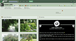 Desktop Screenshot of firehair12000.deviantart.com