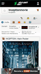Mobile Screenshot of inceptionmovie.deviantart.com
