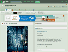 Tablet Screenshot of inceptionmovie.deviantart.com