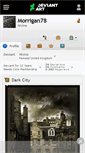Mobile Screenshot of morrigan78.deviantart.com