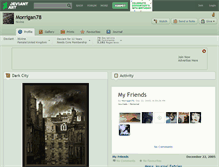 Tablet Screenshot of morrigan78.deviantart.com