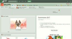 Desktop Screenshot of dark-clefita.deviantart.com