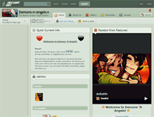 Tablet Screenshot of demons-n-angels.deviantart.com