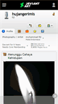 Mobile Screenshot of hujangerimis.deviantart.com