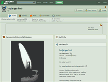 Tablet Screenshot of hujangerimis.deviantart.com