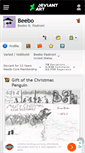 Mobile Screenshot of beebo.deviantart.com
