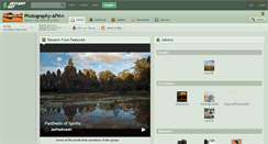 Desktop Screenshot of photography-apn.deviantart.com