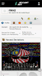 Mobile Screenshot of niexz.deviantart.com