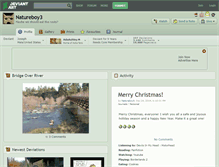 Tablet Screenshot of natureboy3.deviantart.com