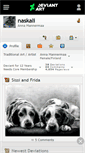Mobile Screenshot of naskali.deviantart.com