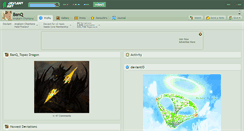 Desktop Screenshot of banq.deviantart.com