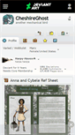 Mobile Screenshot of cheshireghost.deviantart.com