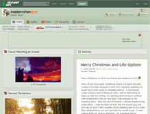 Tablet Screenshot of masterrohan.deviantart.com