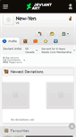 Mobile Screenshot of new-yen.deviantart.com