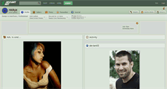 Desktop Screenshot of nickyz.deviantart.com