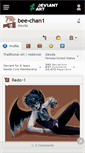 Mobile Screenshot of bee-chan1.deviantart.com