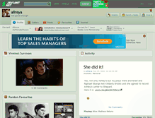 Tablet Screenshot of alireya.deviantart.com