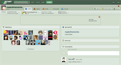 Desktop Screenshot of maskofmemories.deviantart.com