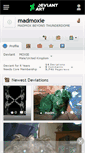 Mobile Screenshot of madmoxie.deviantart.com