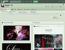 Tablet Screenshot of ilikepie-123.deviantart.com