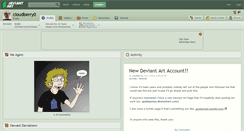 Desktop Screenshot of cloudberry0.deviantart.com