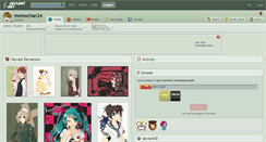 Desktop Screenshot of momochan24.deviantart.com